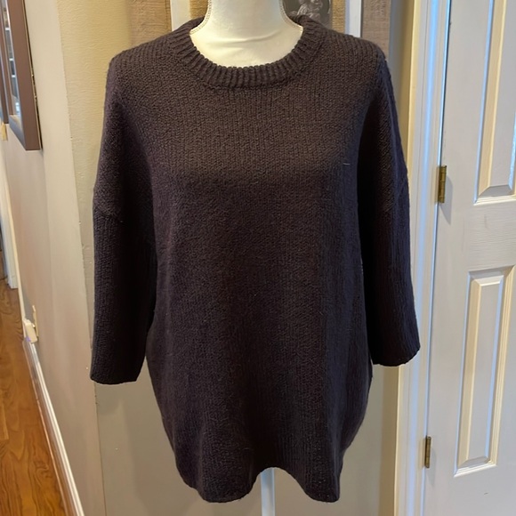 EUC Philosophy Navy Wool Sweater SZ S - Picture 1 of 6
